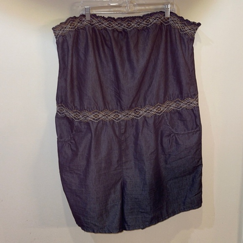24/26 Chambray Romper w/pockets!!